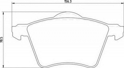 MAGNETI MARELLI 363700201179 -  Комплект тормозных колодок, дисковый тормоз